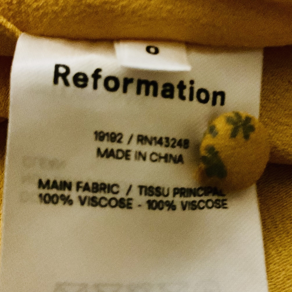 Reformation Very Beautiful Maxi Dress With Pretty Floral Print. - Picture 12 of 12